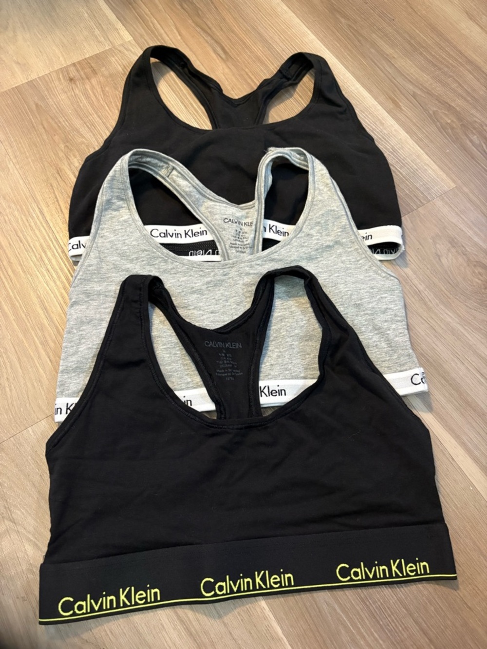 Calvin Klein Bralettes - Set of 3